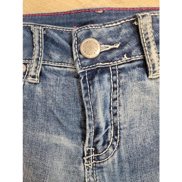 Warehouse One low rise skinny ripped jeans size 25 - Picture 2 of 6